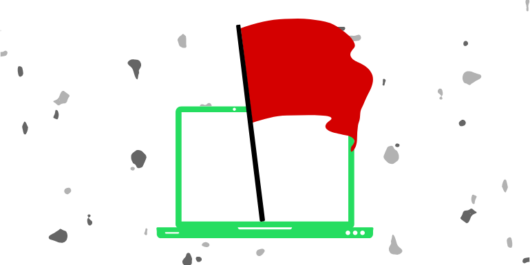 Client red flags banner